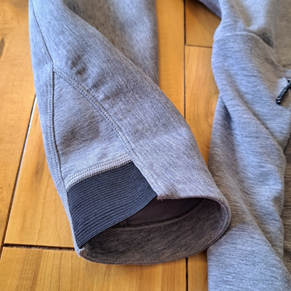 ATHLETA Athletic Full-Zip Long Sleeve CYA Yoga Hoodie Heather Gray Small - Picture 7 of 16